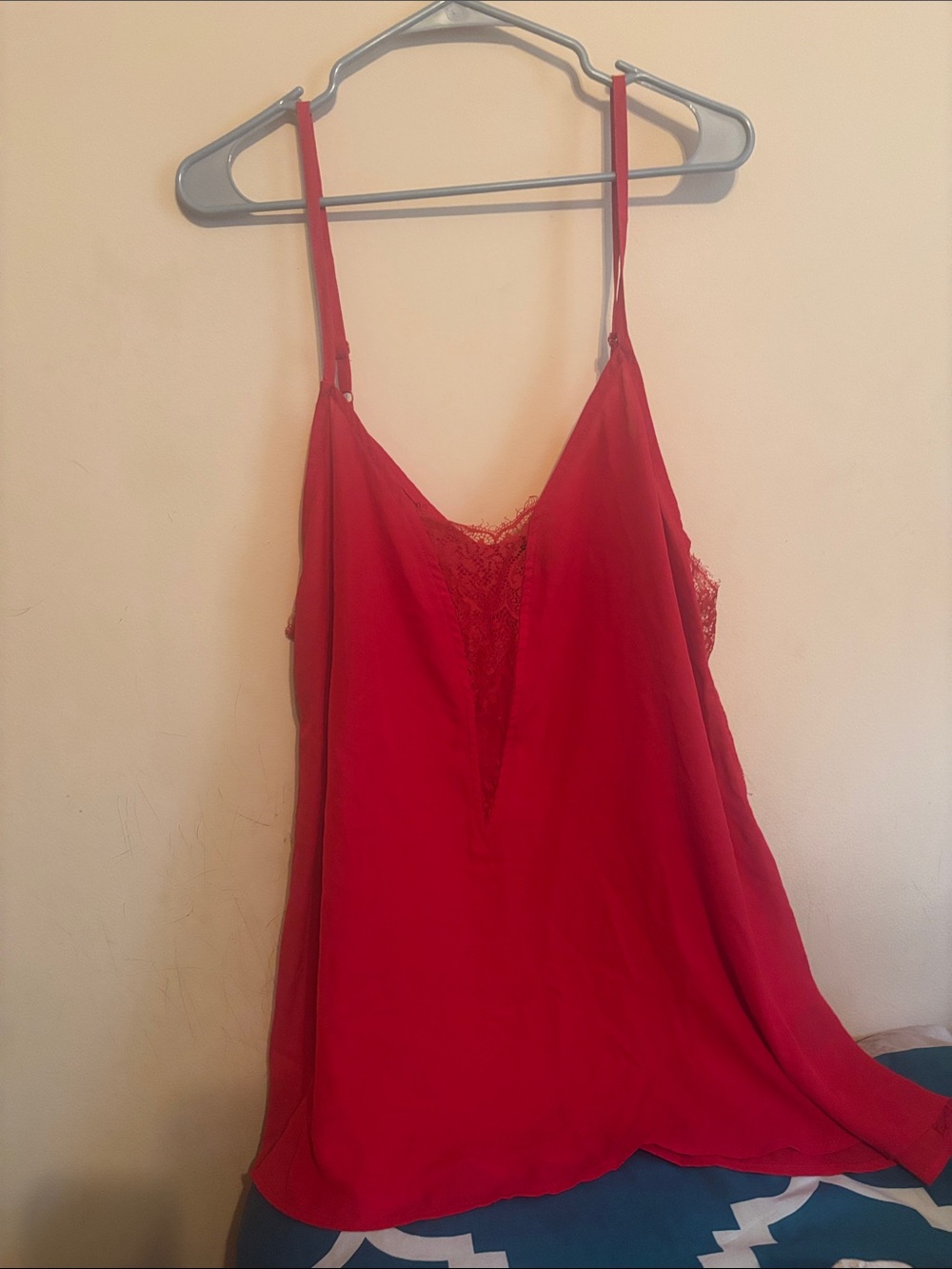 torrid Red Lace-Trim Camisole